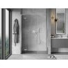 Mexen Mist-H L Duschschwingtüren links 135 cm, transparent, Chrom - 8A5L-135-001-01-00-L