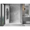 Mexen Mist-H L Duschtür schwenkbar links 145 cm, transparent, Chrom - 8A5L-145-001-01-00-L