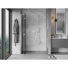 Mexen Mist-H L Duschpendeltür links 155 cm, transparent, Chrom - 8A5L-155-001-01-00-L