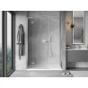 Mexen Mist-H L Duschabtrennung, links angeschlagene Tür, 160 cm, transparent, chrom - 8A5L-160-001-01-00-L