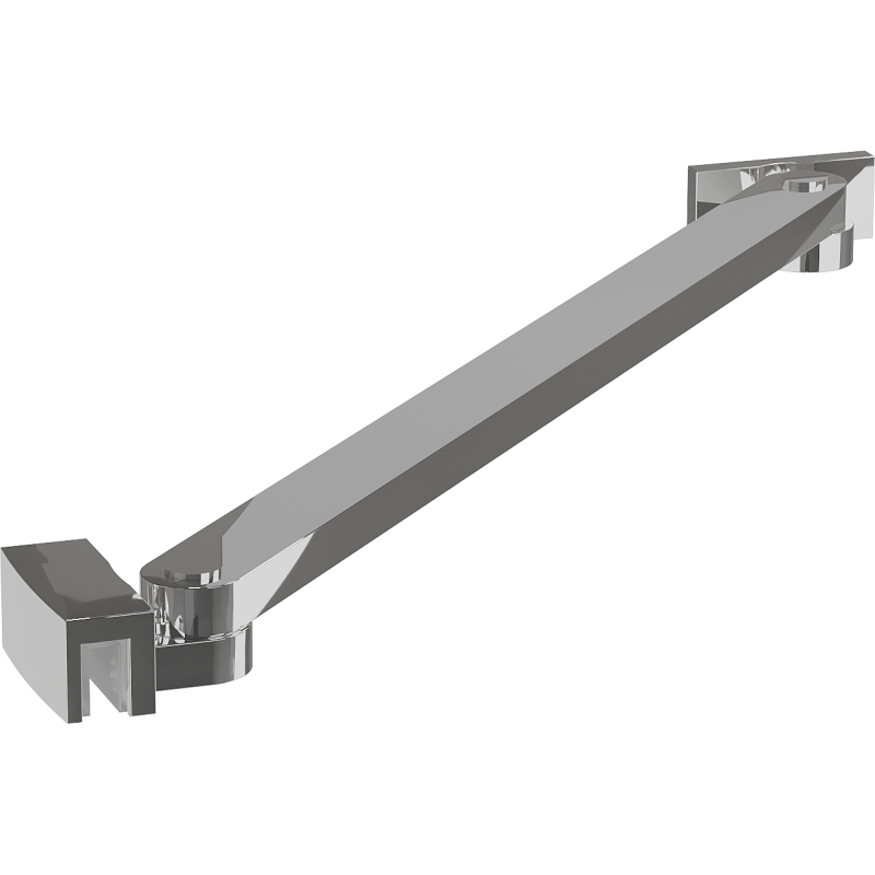 Mexen schräger Halter für Duschwände und -türen 6-8 mm, Chrom - 830-09-01