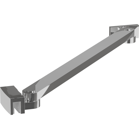 Mexen schräger Halter für Duschwände und -türen 6-8 mm, Chrom - 830-09-01