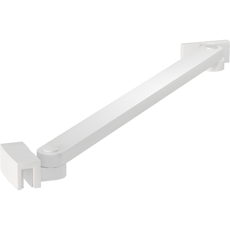 Mexen Uni-S schräger Halter für Duschtüren und Duschwände 6-8 mm, weiß - 830-09-20