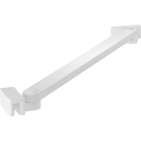 Mexen schräger Träger für Duschwände und -türen 6-8 mm, weiß - 830-09-20