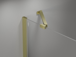 Mexen Schrägstütze für Duschwand und Duschtüren 6-8 mm, gebürstetes Gold - 830-09-55