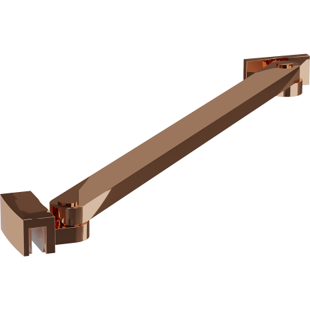 Mexen Schrägstütze für Duschwände und -türen 6-8 mm, Roségold - 830-09-60