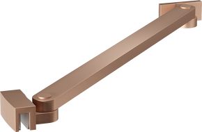 Mexen schräger Halter für Duschentüren und -wände 6-8 mm, gebürstetes Kupfer - 830-09-65