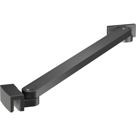 Mexen Uni-S Diagonale Strebe für Duschtüren und Duschwände 6–8 mm, Gun Gray gebürstet - 830-09-66