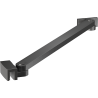 Mexen schräger Halter für Duschwände und -türen 6-8 mm, gebürstetes Gun Gray - 830-09-66