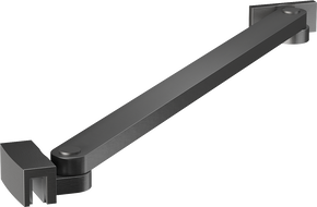Mexen Uni-S Diagonale Strebe für Duschtüren und Duschwände 6–8 mm, Gun Gray gebürstet - 830-09-66