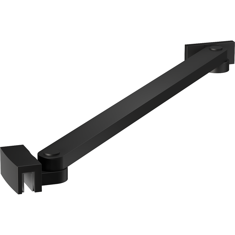 Mexen schräger Stützbügel für Duschwände und -türen 6-8 mm, schwarz - 830-09-70