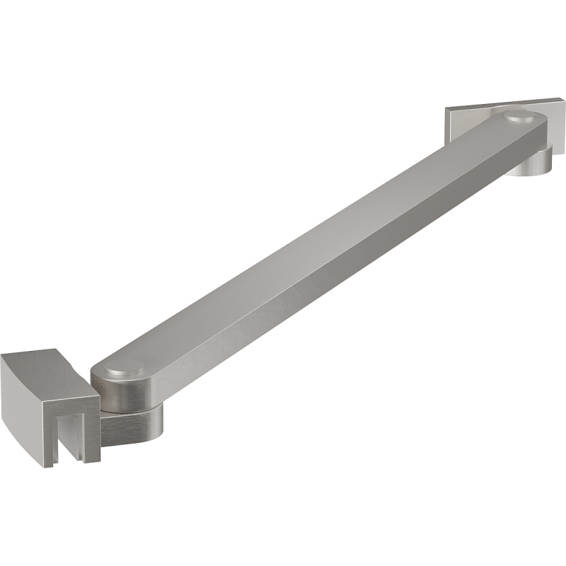 Mexen Schrägstütze für Duschwände und -türen 6-8 mm, gebürsteter Nickel - 830-09-97