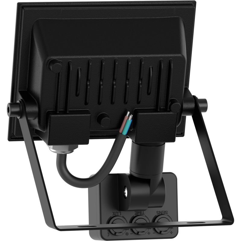 Mexen Luxpro LED-Strahler mit Bewegungsmelder, 10W, Neutral - 4000K, 900 lm, schwarz - L235-010-40-70