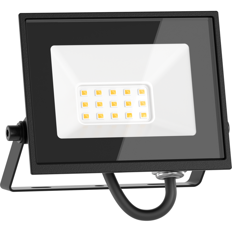 Mexen Luxpro LED-Fluter, 10W, Kalt - 6500K, 900 lm, schwarz - L230-010-65-70