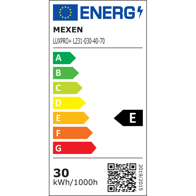 Mexen Luxpro+ LED-Fluter, 30W, Neutral - 4000K, 3300 lm, schwarz - L231-030-40-70