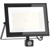 Mexen Luxpro LED-Fluter mit Bewegungsmelder, 100W, Kalt - 6500K, 9000 lm, schwarz - L235-100-65-70