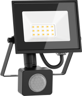 Mexen Luxpro+ LED-Fluter mit Bewegungsmelder, 10W, Kalt - 6500K, 1100 lm, schwarz - L236-010-65-70
