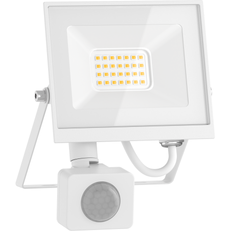 Mexen Luxpro+ LED-Flutlicht mit Bewegungsmelder, 20W, Neutral - 4000K, 2200 lm, weiß - L236-020-40-20