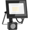 Mexen Luxpro+ LED-Fluter mit Bewegungssensor, 20W, Neutral - 4000K, 2200 lm, schwarz - L236-020-40-70