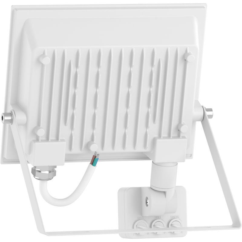 Mexen Luxpro+ LED-Strahler mit Bewegungsmelder, 30W, Kaltweiß - 6500K, 3300 lm, weiß - L236-030-65-20