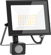Mexen Luxpro+ LED-Strahler mit Bewegungsmelder, 30W, Neutral - 4000K, 3300 lm, schwarz - L236-030-40-70
