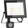 Mexen Luxpro+ LED-Flutlicht mit Bewegungssensor, 30W, Kalt - 6500K, 3300 lm, schwarz - L236-030-65-70