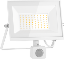 Mexen Luxpro+ LED-Fluter mit Bewegungssensor, 50W, Kalt - 6500K, 5500 lm, weiß - L236-050-65-20