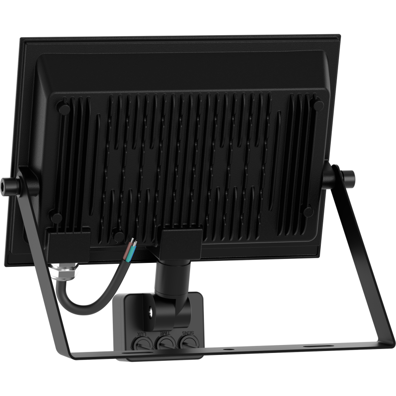 Mexen Luxpro+ LED-Flutlicht mit Bewegungsmelder, 50W, Neutral - 4000K, 5500 lm, schwarz - L236-050-40-70