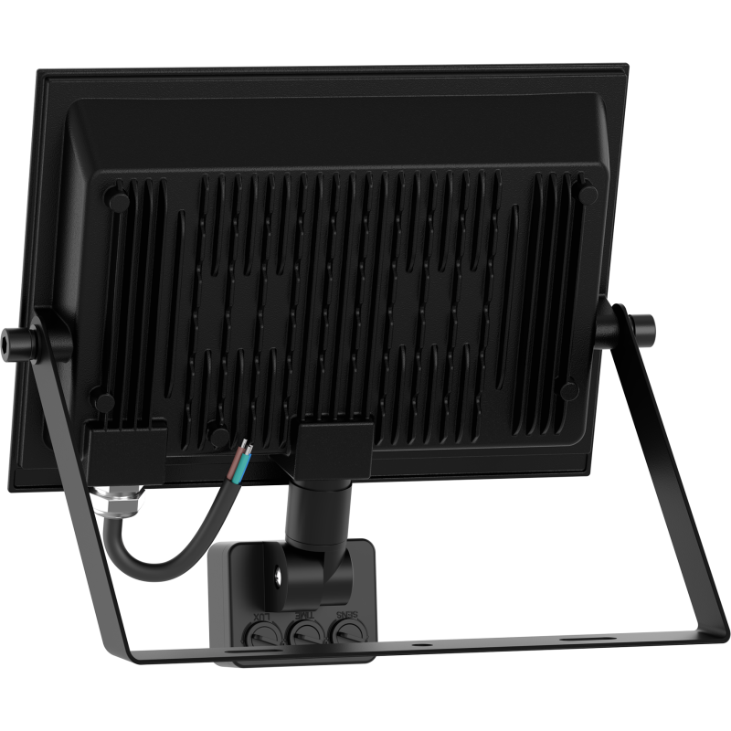 Mexen Luxpro+ LED-Strahler mit Bewegungsmelder, 50W, Kalt - 6500K, 5500 lm, schwarz - L236-050-65-70