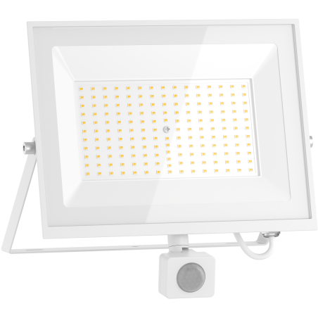 Mexen Luxpro+ LED-Flutlicht mit Bewegungsmelder, 100W, Neutral - 4000K, 11000 lm, weiß - L236-100-40-20