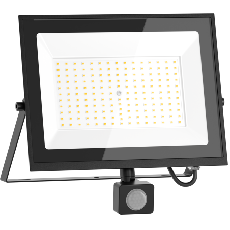 Mexen Luxpro+ LED-Flutlicht mit Bewegungssensor, 100W, Neutral - 4000K, 11000 lm, schwarz - L236-100-40-70