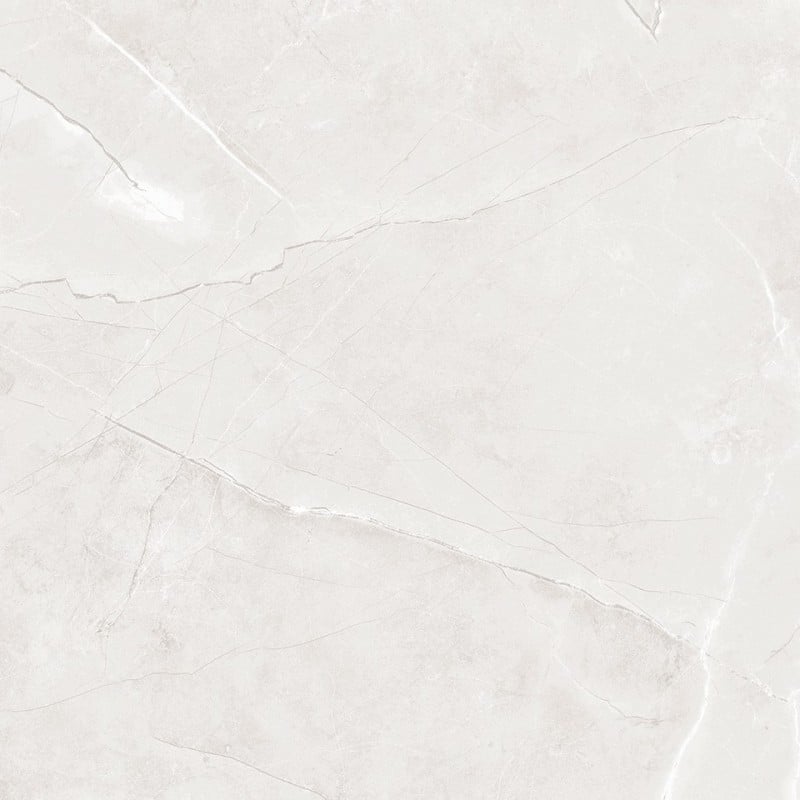 Mexen Boca Bianco glasiertes Feinsteinzeug rek. G1, Boden-Wandfliese 60 x 60 cm, glänzend - TL102-060-060-00