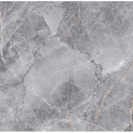 Mexen Eternity Grauer, glasierter rektifizierter Gres G1, Boden- und Wandfliese 60 x 60 cm, glänzend - TL112-060-060-01
