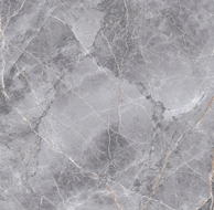 Mexen Eternity Grauer, glasierter rektifizierter Gres G1, Boden- und Wandfliese 60 x 60 cm, glänzend - TL112-060-060-01