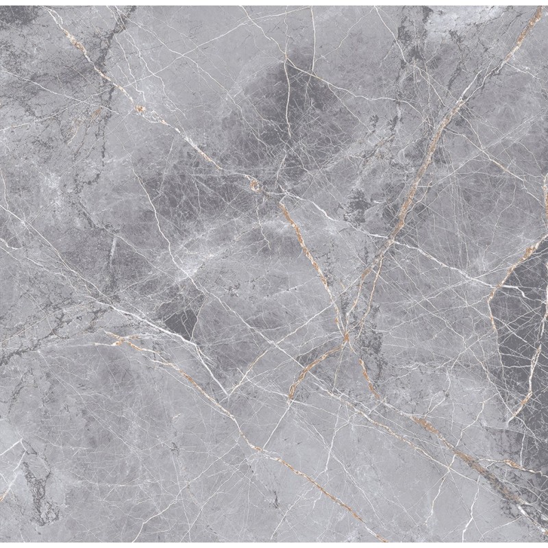 Mexen Eternity Grauer, glasierter rektifizierter Gres G1, Boden- und Wandfliese 60 x 60 cm, glänzend - TL112-060-060-01