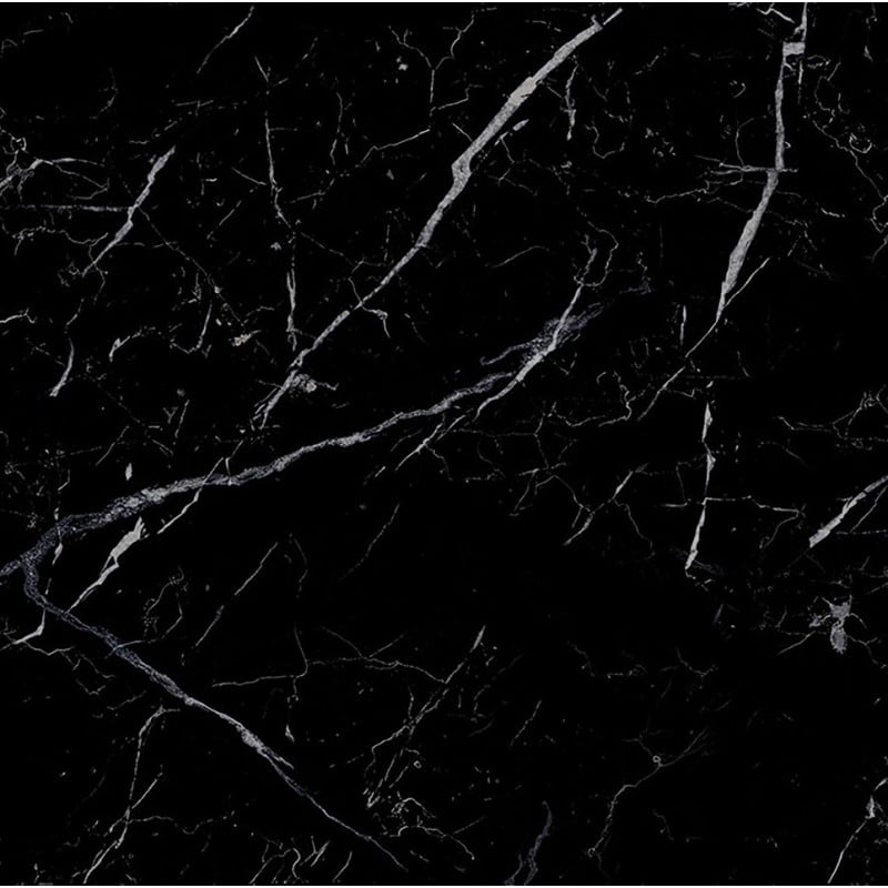 Mexen Simba Schwarzer glasiertem Gres rektifiziert G1, Boden- und Wandfliese 60 x 60 cm, Hochglanz - TL210-060-060-00