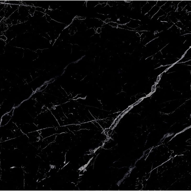 Mexen Simba Schwarzer glasiertem Gres rektifiziert G1, Boden- und Wandfliese 60 x 60 cm, Hochglanz - TL210-060-060-00