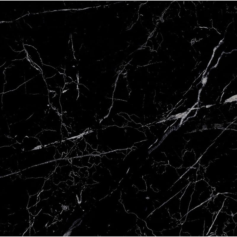 Mexen Simba Schwarzer glasiertem Gres rektifiziert G1, Boden- und Wandfliese 60 x 60 cm, Hochglanz - TL210-060-060-00