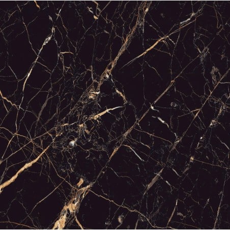 Mexen Python Gold glasiertes Feinsteinzeug rektifiziert G1, Boden- und Wandfliese 60 x 60 cm, Hochglanz - TL212-060-060-00