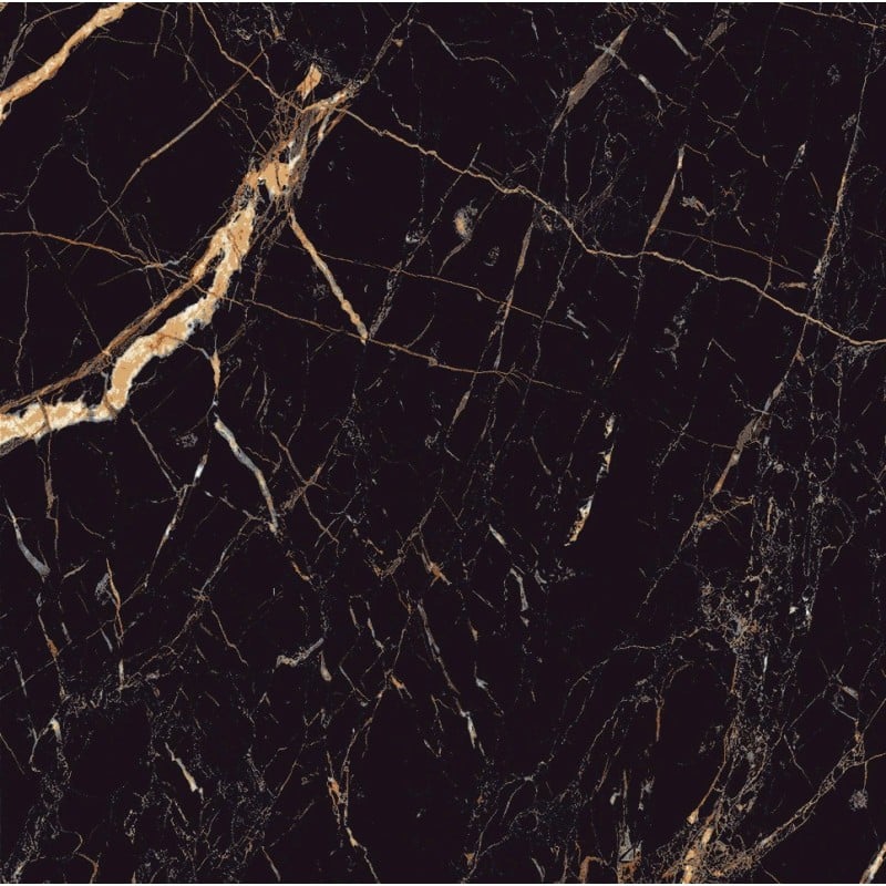 Mexen Python Gold glasiertes Feinsteinzeug rektifiziert G1, Boden- und Wandfliese 60 x 60 cm, Hochglanz - TL212-060-060-00