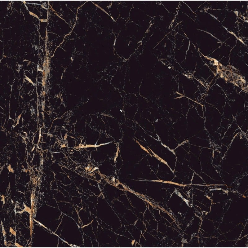 Mexen Python Gold glasiertes Feinsteinzeug rektifiziert G1, Boden- und Wandfliese 60 x 60 cm, Hochglanz - TL212-060-060-00