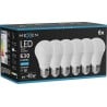 Mexen Nova 6x LED-Glühbirne E27, A60, 6W, Kalt - 6500K, 630 lm - L100-E27-0665-01x06