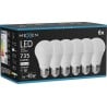 Mexen Nova 6x LED-Glühlampe E27, A60, 7W, Neutral - 4000K, 735 lm - L100-E27-0740-01x06