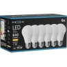 Mexen Nova 6x LED-Glühbirne E27, A60, 8W, Warm - 3000K, 840 lm - L100-E27-0830-01x06