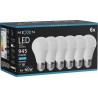 Mexen Nova 6x LED-Lampe E27, A60, 9W, Kalt - 6500K, 945 lm - L100-E27-0965-01x06