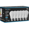 Mexen Nova 6x LED-Glühbirne E27, A60, 12W, Kalt - 6500K, 1260 lm - L100-E27-1265-01x06