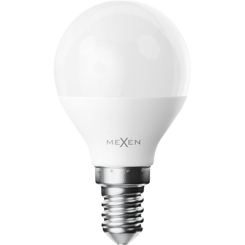 Mexen Nova 6x LED-Lampe E14, G45, 1W, Warm - 3000K, 105 lm - L101-E14-0130-01x06