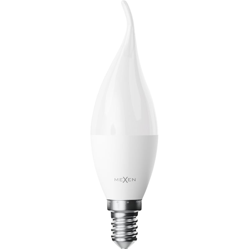 Mexen Nova 6x LED-Kerzenlampe E14, C37, 5W, Warm - 3000K, 525 lm - L106-E14-0530-01x06