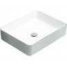 Mexen Estela Aufsatzwaschbecken 50 x 40 cm, weiß/silber - 22105052