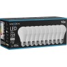 Mexen Nova 10x LED-Glühbirne E27, A60, 7W, Neutral - 4000K, 735 lm - L100-E27-0740-01x10